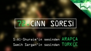 72 - Cinn Sûresi - Kur'ân-ı Kerîm (arapça)