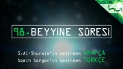 98 - Beyyine Sûresi - Arapçalı Türkçe Kur'ân Çözümü